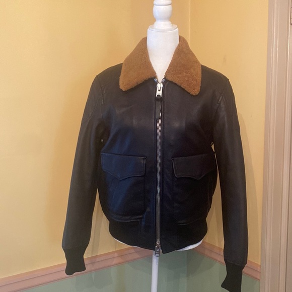 Coach Other - COACH MENS LEATHER AVIATOR JACKET NWT